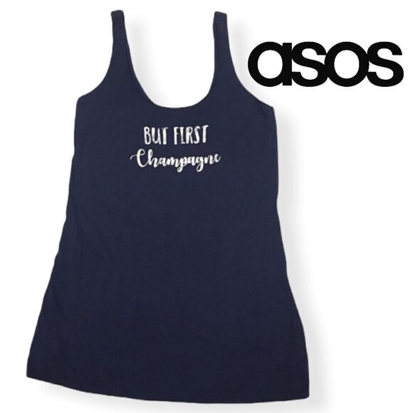 “But First Champagne” Tank Top - Picture 9 of 10